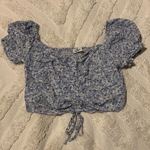 hollister floral top